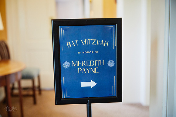 Meredith: Bat Mitzvah in New Albany, Ohio at Temple Beth Shalom and the New Albany Country Club
