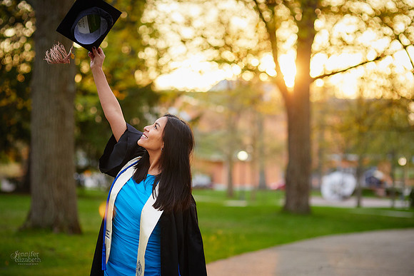 Katherin: Graduation and Family Portrait Session at Kent State University