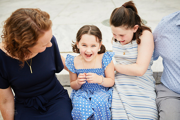 The L Family: Portrait Session at Wade Lagoon and the Cleveland Museum of Art