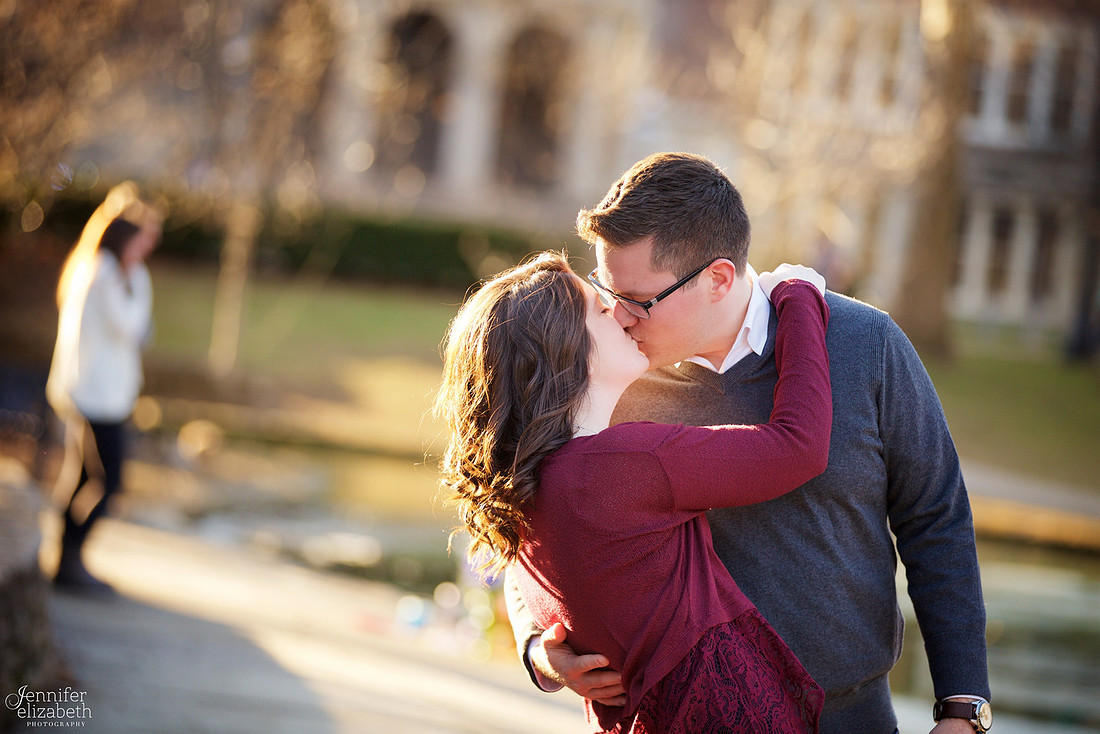 Heather & Jackson Engagement at Ohio State University