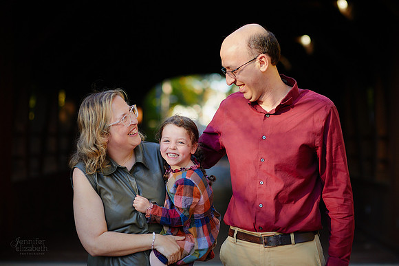 The M Family: Portrait Session at David Fortier Park in Olmsted Falls
