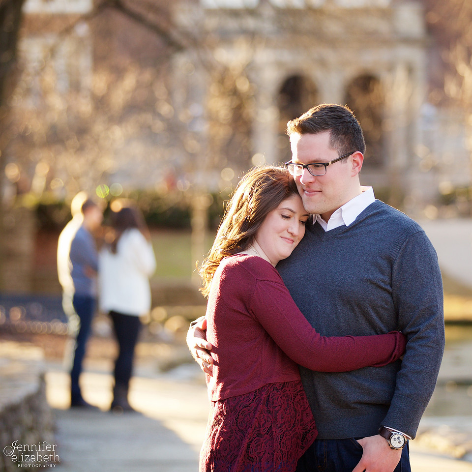 Heather & Jackson Engagement at Ohio State University