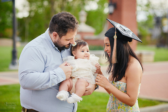 Katherin: Graduation and Family Portrait Session at Kent State University