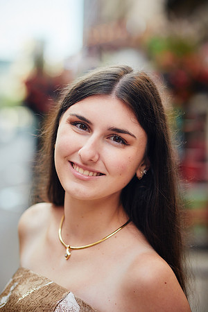 Sofia: Senior Session at the Hyatt Regency Cleveland at The Arcade