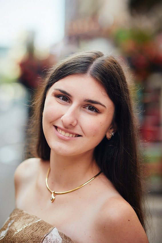 Sofia: Senior Session at the Hyatt Regency Cleveland at The Arcade