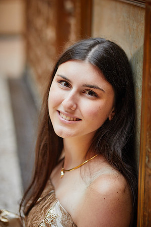 Sofia: Senior Session at the Hyatt Regency Cleveland at The Arcade