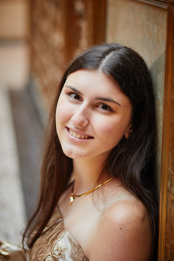 Sofia: Senior Session at the Hyatt Regency Cleveland at The Arcade