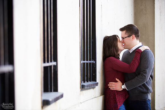 Heather & Jackson Engagement at Ohio State University