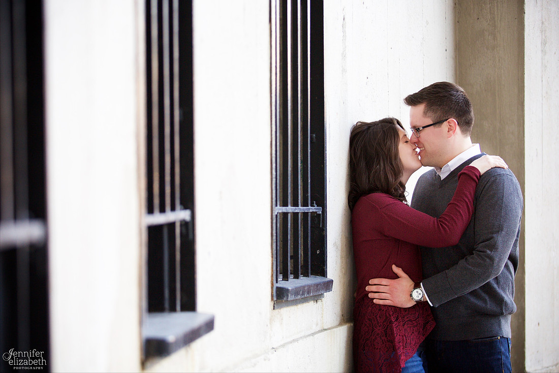 Heather & Jackson Engagement at Ohio State University