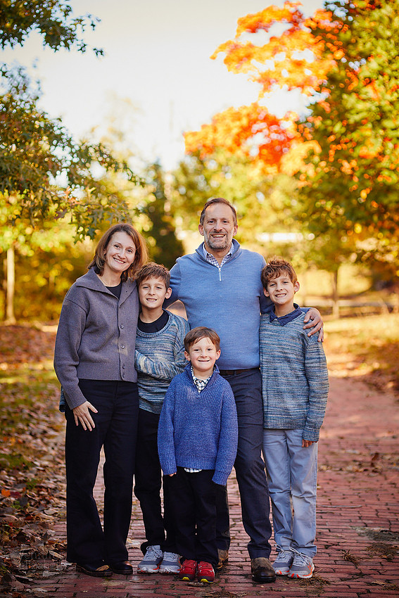 The T Family: Portrait Session in Pepper Pike Park and Beachwood