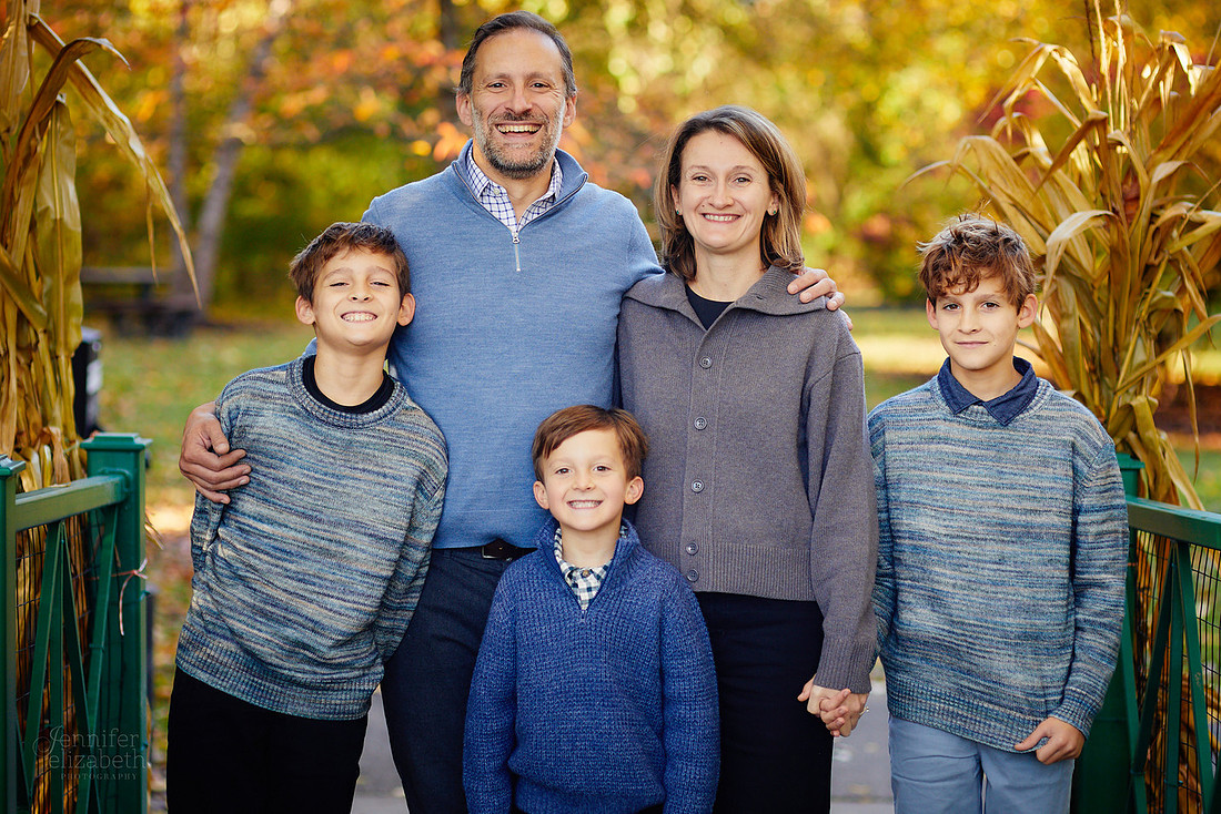 The T Family: Portrait Session in Pepper Pike Park and Beachwood
