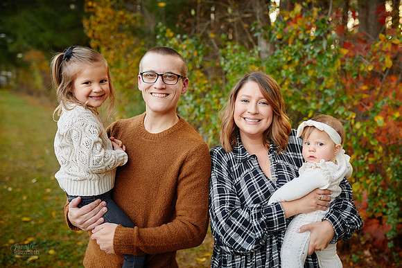 The B Family: Portrait Session at Sugar Pines Farm in Chesterland
