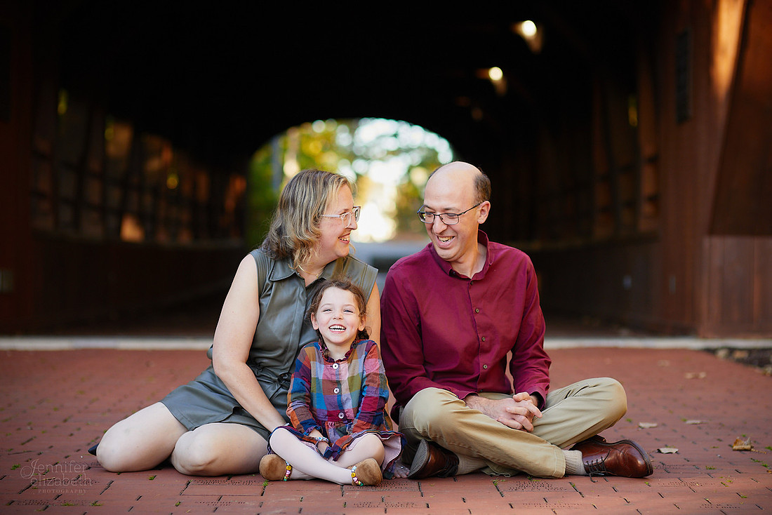 The M Family: Portrait Session at David Fortier Park in Olmsted Falls