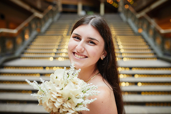 Sofia: Senior Session at the Hyatt Regency Cleveland at The Arcade