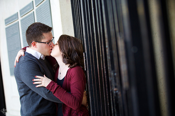 Heather & Jackson Engagement at Ohio State University