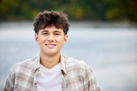 Lucas: Senior Session at Hudson Springs Park