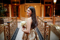 Sofia: Senior Session at the Hyatt Regency Cleveland at The Arcade