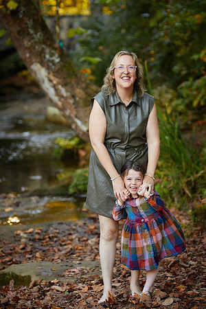 The M Family: Portrait Session at David Fortier Park in Olmsted Falls