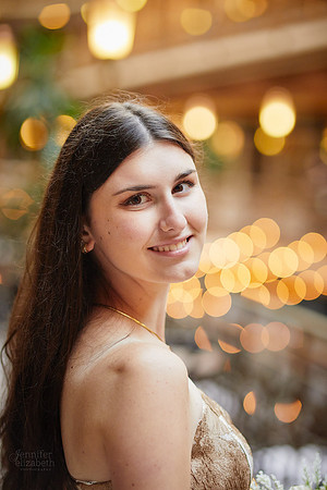 Sofia: Senior Session at the Hyatt Regency Cleveland at The Arcade