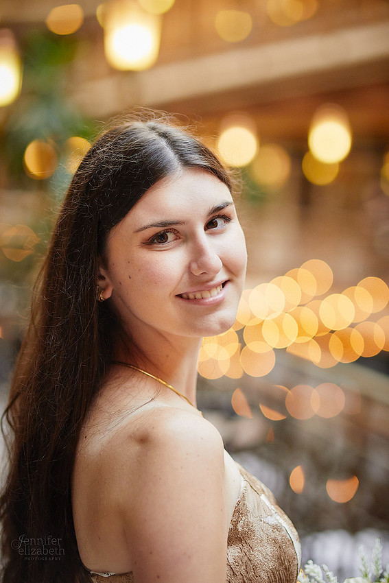 Sofia: Senior Session at the Hyatt Regency Cleveland at The Arcade