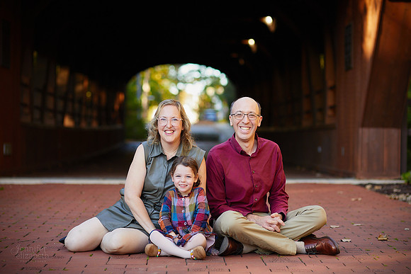 The M Family: Portrait Session at David Fortier Park in Olmsted Falls