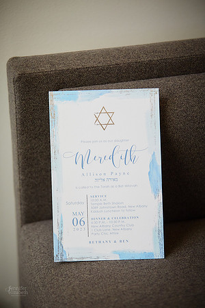 Meredith: Bat Mitzvah in New Albany, Ohio at Temple Beth Shalom and the New Albany Country Club