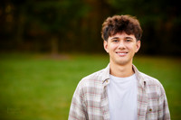 Lucas: Senior Session at Hudson Springs Park
