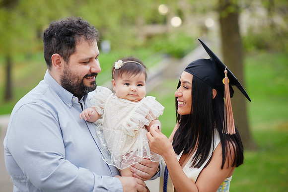 Katherin: Graduation and Family Portrait Session at Kent State University