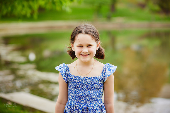 The L Family: Portrait Session at Wade Lagoon and the Cleveland Museum of Art