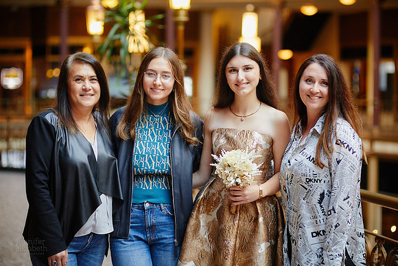 Sofia: Senior Session at the Hyatt Regency Cleveland at The Arcade