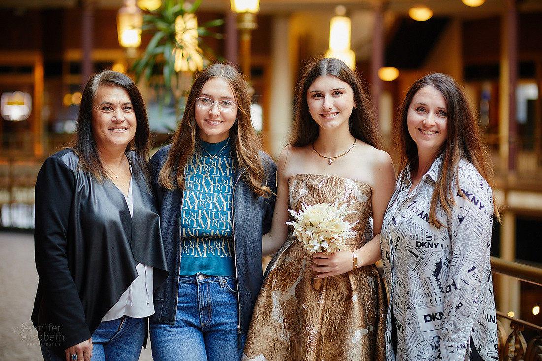 Sofia: Senior Session at the Hyatt Regency Cleveland at The Arcade