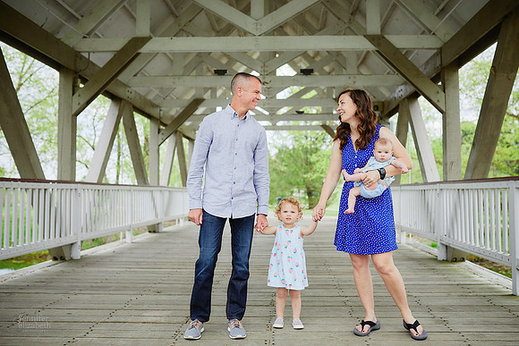 The S Family: Portrait Session at Homestead Park in Hilliard