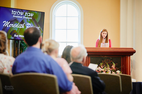 Meredith: Bat Mitzvah in New Albany, Ohio at Temple Beth Shalom and the New Albany Country Club