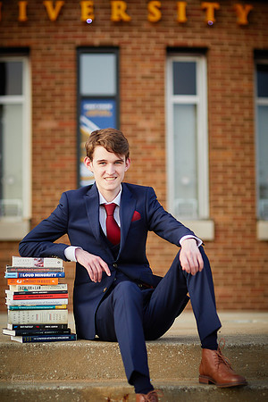 Jameson: Graduation Senior Portrait Session at Kent State University