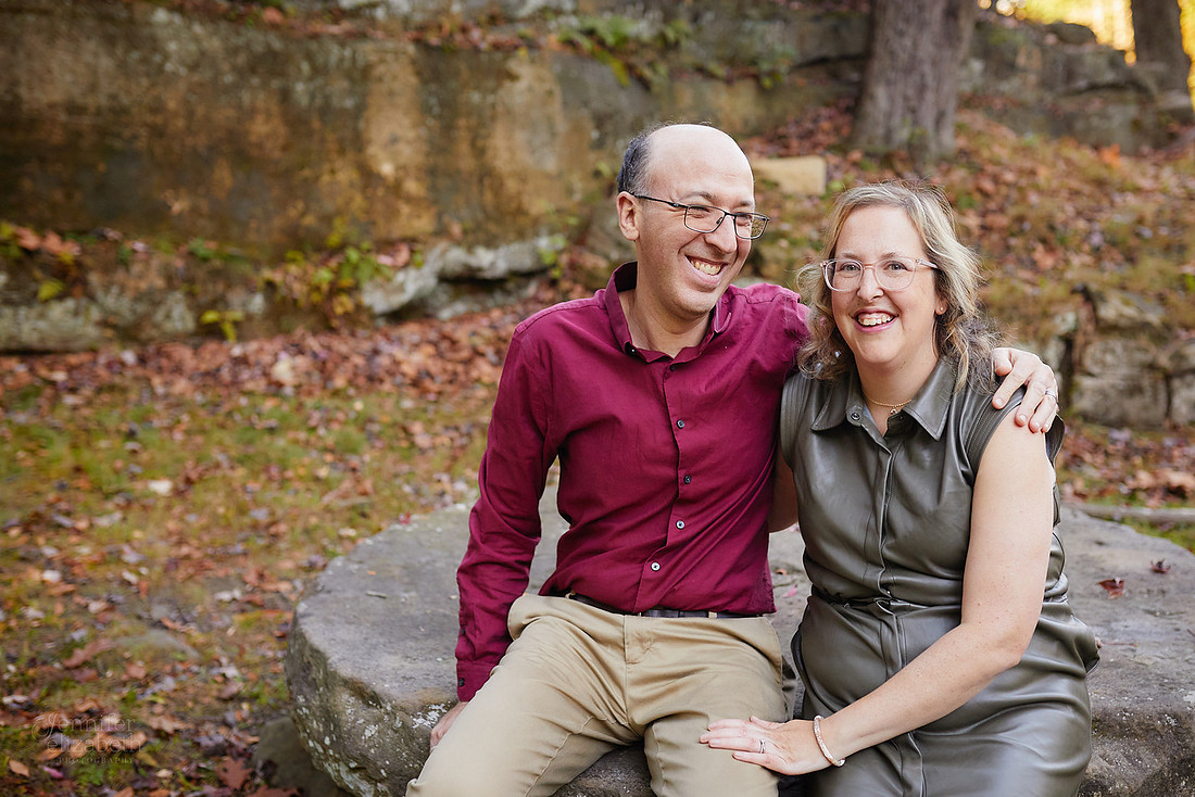 The M Family: Portrait Session at David Fortier Park in Olmsted Falls