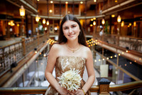 Sofia: Senior Session at the Hyatt Regency Cleveland at The Arcade