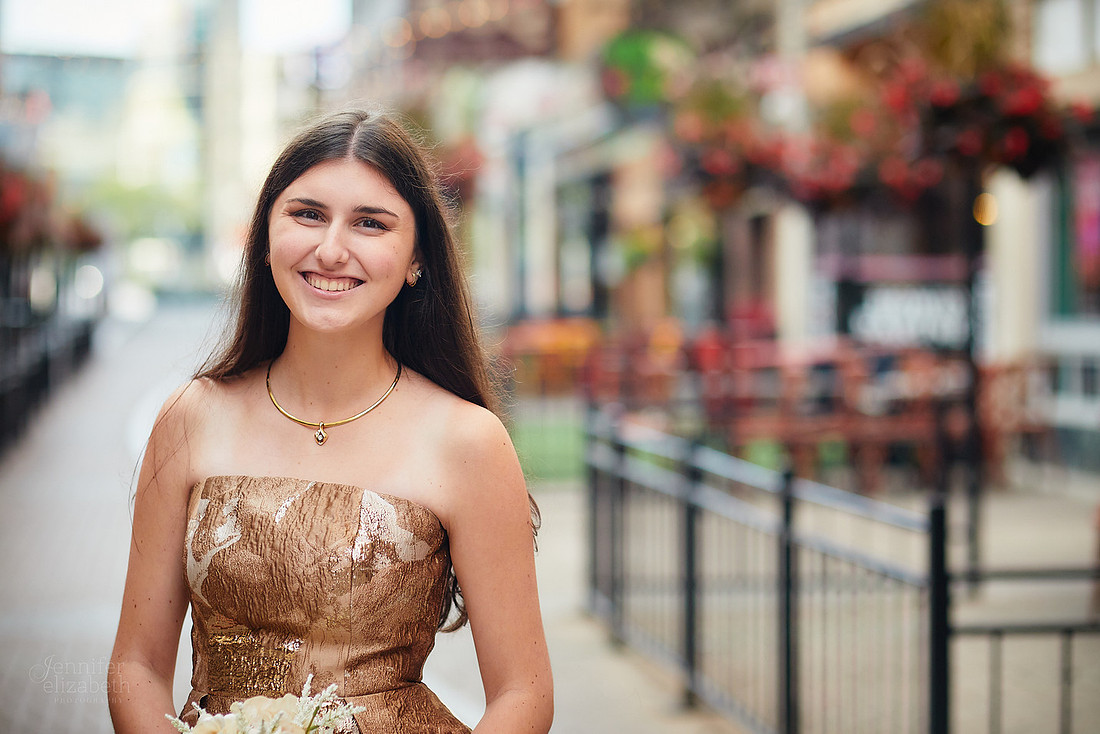 Sofia: Senior Session at the Hyatt Regency Cleveland at The Arcade