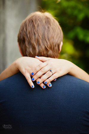 Maia & Ben: Engagement Session at Viaduct Park in Bedford