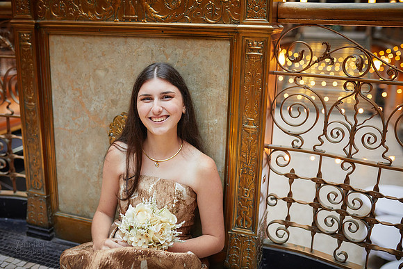 Sofia: Senior Session at the Hyatt Regency Cleveland at The Arcade