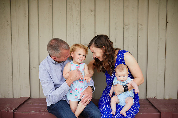 The S Family: Portrait Session at Homestead Park in Hilliard