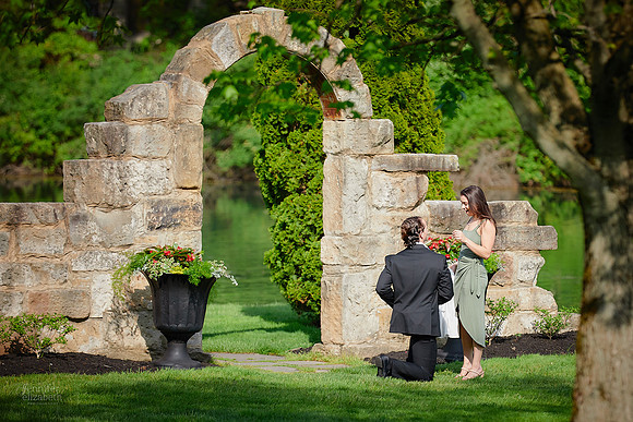 John & Samantha: Proposal & Engagement at Gervasi Vineyard in Canton