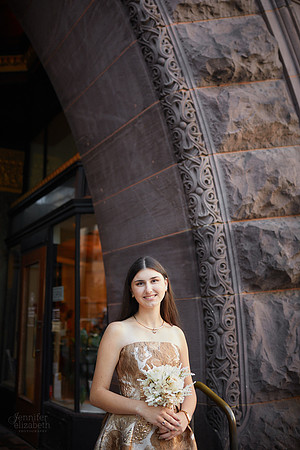 Sofia: Senior Session at the Hyatt Regency Cleveland at The Arcade