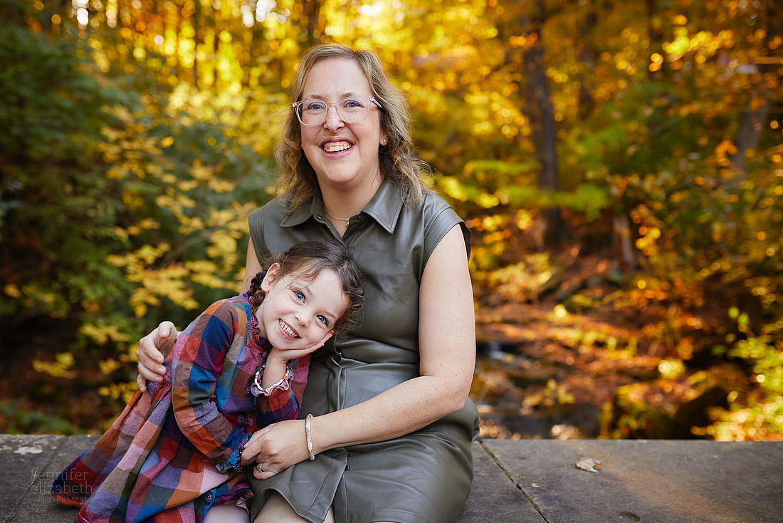 The M Family: Portrait Session at David Fortier Park in Olmsted Falls