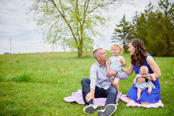 The S Family: Portrait Session at Homestead Park in Hilliard