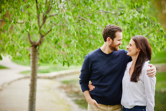 The L Family: Portrait Session at Wade Lagoon and the Cleveland Museum of Art