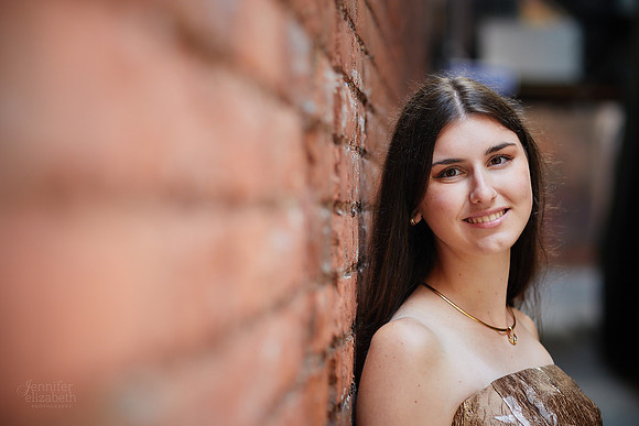 Sofia: Senior Session at the Hyatt Regency Cleveland at The Arcade