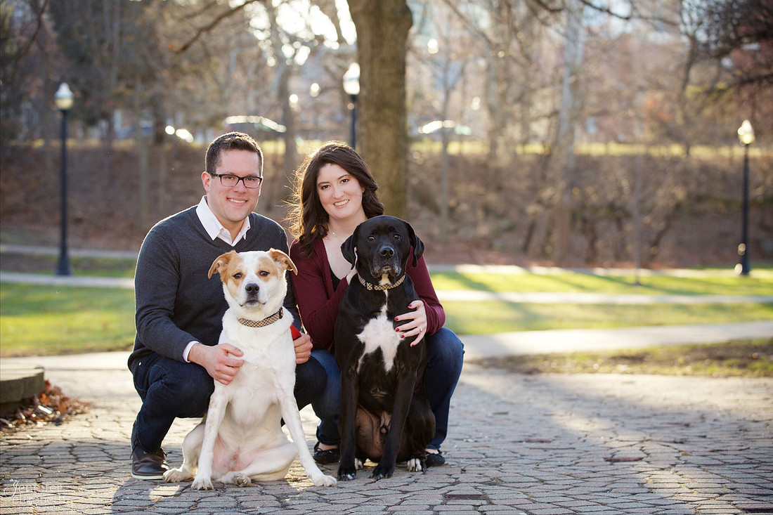 Heather & Jackson Engagement at Ohio State University