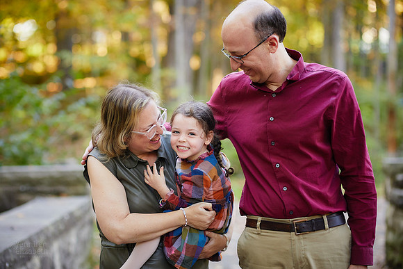 The M Family: Portrait Session at David Fortier Park in Olmsted Falls