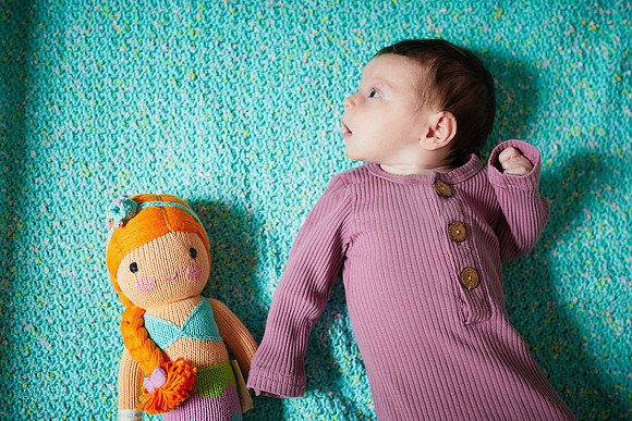 Baby M: Lifestyle At Home Newborn Session in Bay Village
