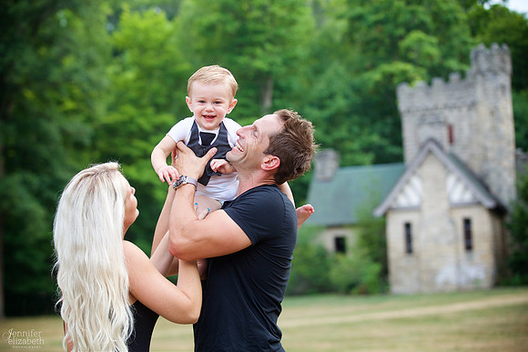 Jaxon's One Year Old Session in Willoughby Hills, Ohio